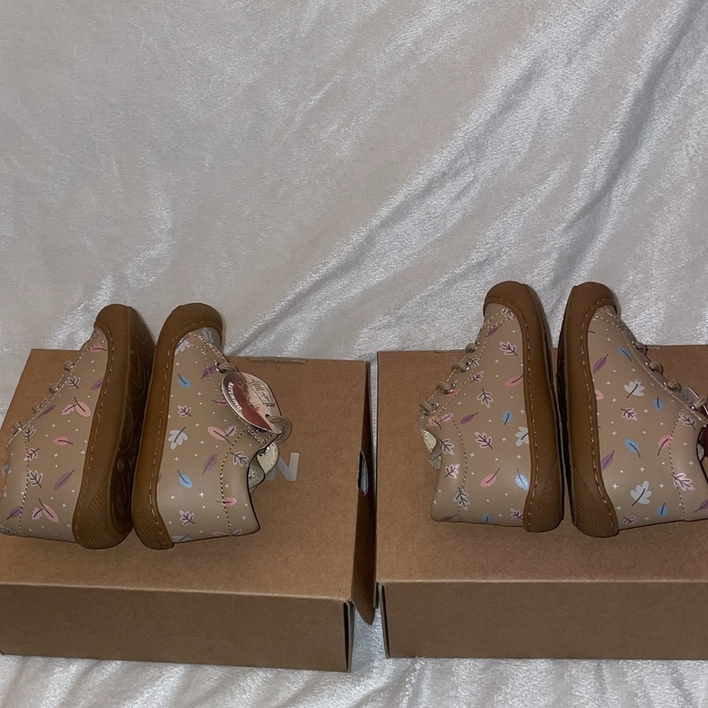 NWT NATURINO COCOON Leather first step shoes in Beige - Picture 15 of 15